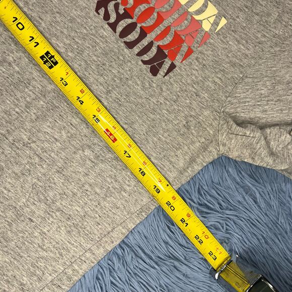 Scotch & Soda Amsterdam Spell Out Graphic Shirt Size Medium Mens Gray Multicolor - Picture 8 of 10